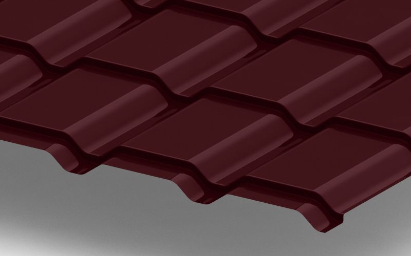 Металлочерепица Quadro Profi с покрытием GreenCoat® Pural®, 0,50 мм, цвет RR 29 ПрофЛайн, купить Металлочерепица Quadro Profi с покрытием GreenCoat® Pural®, 0,50 мм, цвет RR 29 в ПрофЛайн Металлочерепица Quadro Profi с покрытием GreenCoat® Pural®, 0,50 мм, цвет RR 29 ПрофЛайн, купить Металлочерепица Quadro Profi с покрытием GreenCoat® Pural®, 0,50 мм, цвет RR 29 в ПрофЛайн