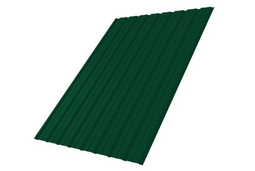Профнастил С10B Grand Line 0,45 Drap TX RAL 6005 зеленый мох Профлайн