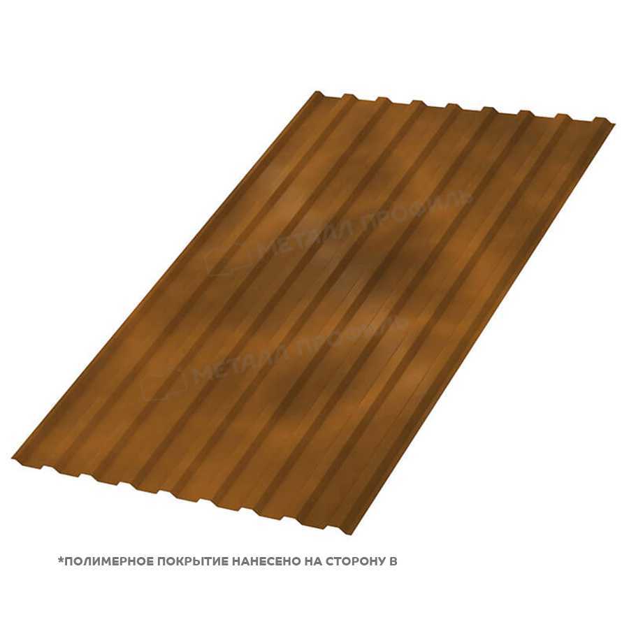 Профнастил Металл Профиль МП-20 0,5 CLOUDY® Anticato/Терракотовый | B Профлайн