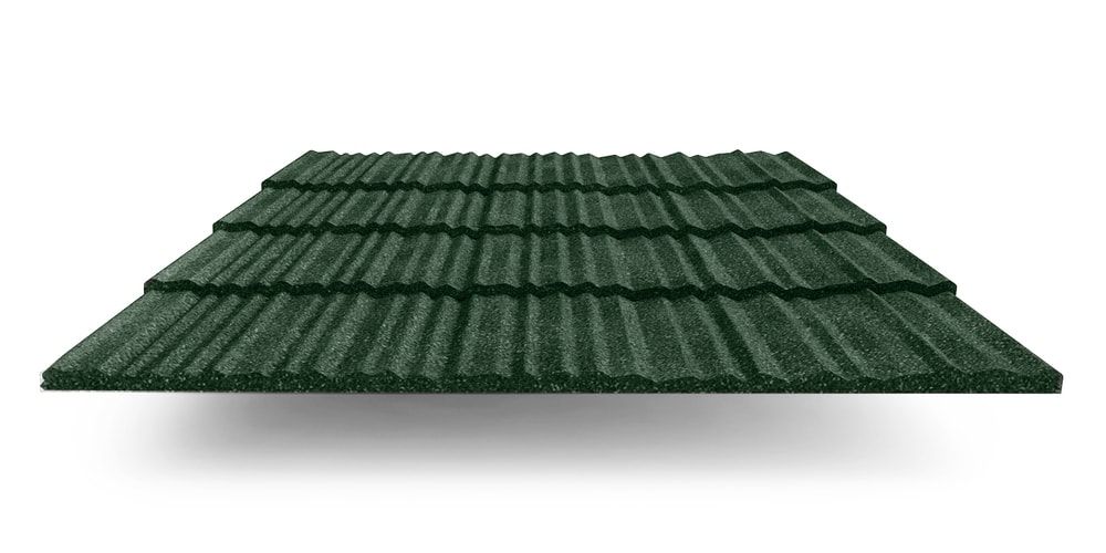 Композитная черепица Metrotile MetroShake II, цвет зеленый ПрофЛайн, купить Композитная черепица Metrotile MetroShake II, цвет зеленый в ПрофЛайн