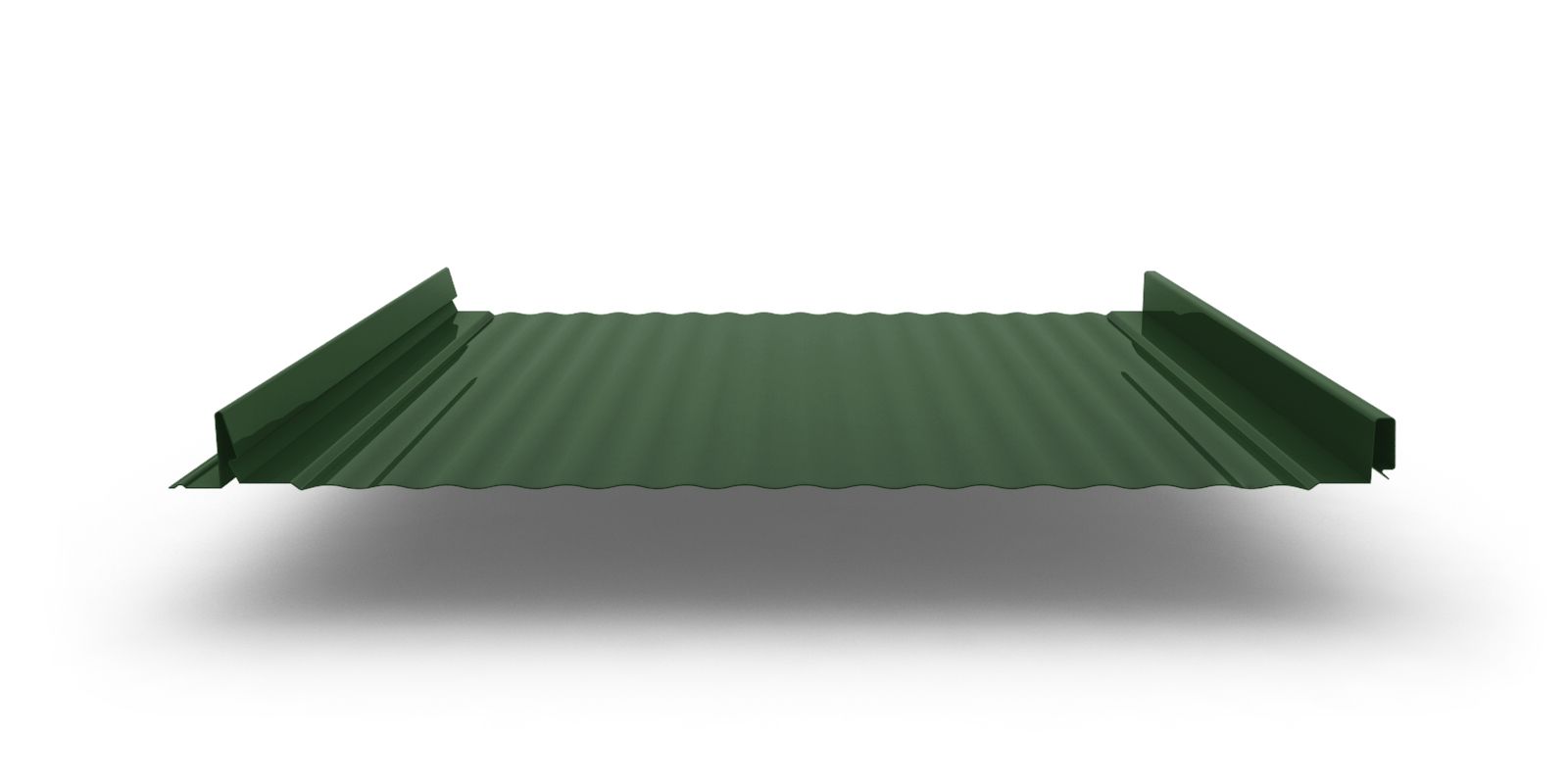 Кликфальц Pro Gofr с покрытием Полиэстер, толщина 0,45 мм, цвет RAL 6029 ПрофЛайн, купить Кликфальц Pro Gofr с покрытием Полиэстер, толщина 0,45 мм, цвет RAL 6029 в ПрофЛайн