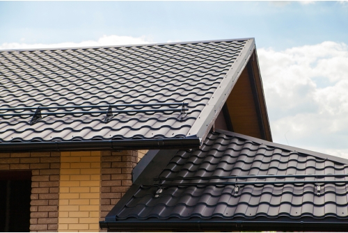 Металлочерепица "Кредо" ("Kredo") v01 0,5 Rooftop Бархат RAL 9005 черный ПрофЛайн, купить Металлочерепица "Кредо" ("Kredo") v01 0,5 Rooftop Бархат RAL 9005 черный в ПрофЛайн