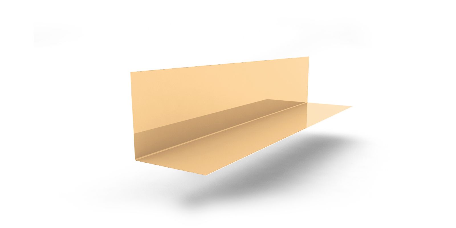 Планка угла внутреннего линеарного 78х78х3000 с покрытием Полиэстер, цвет RAL 1014 ПрофЛайн, купить Планка угла внутреннего линеарного 78х78х3000 с покрытием Полиэстер, цвет RAL 1014 в ПрофЛайн