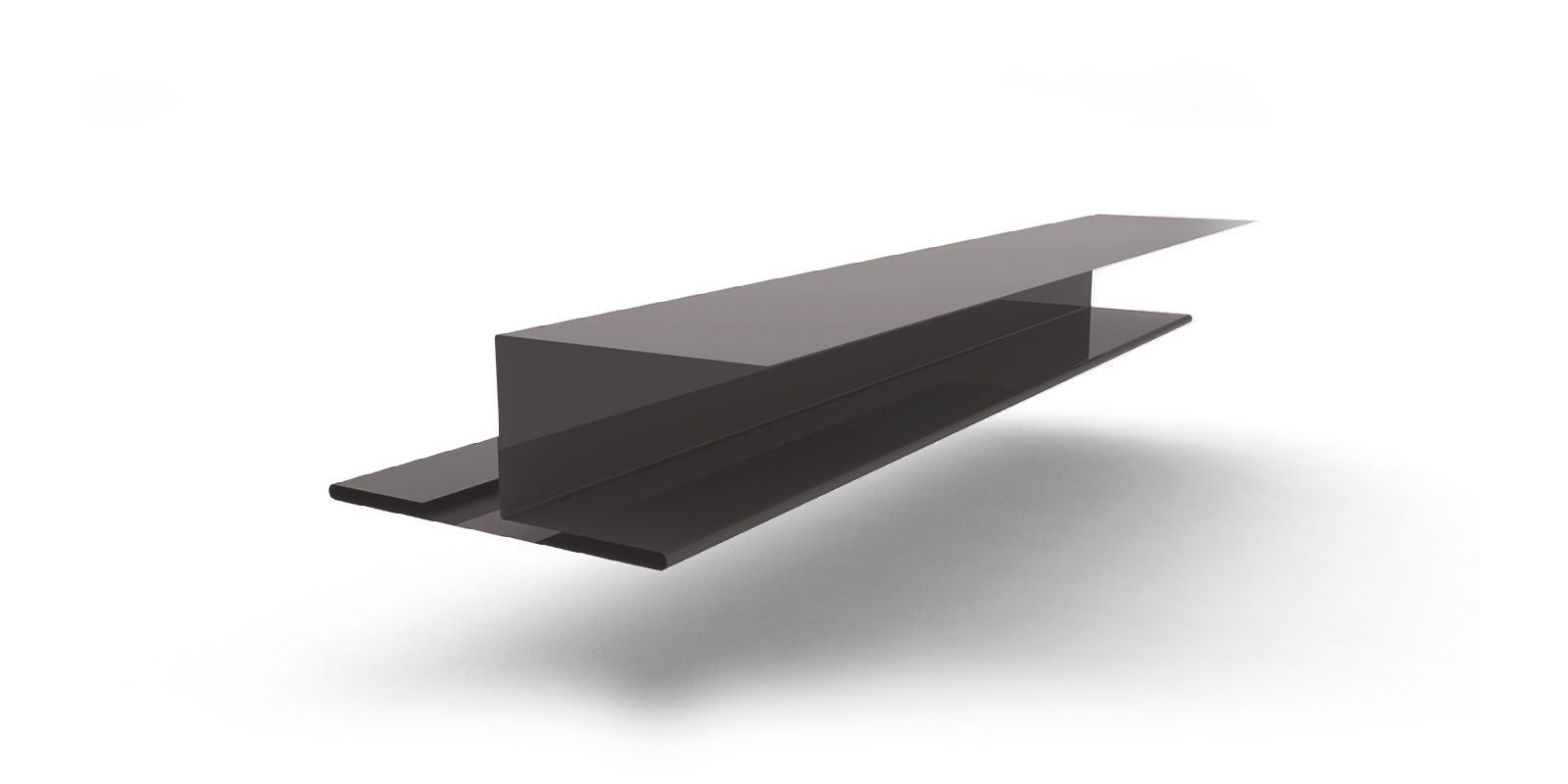 Планка стыковочная универсальная 50х25х3000 с покрытием Полиэстер, цвет RAL 7005 ПрофЛайн, купить Планка стыковочная универсальная 50х25х3000 с покрытием Полиэстер, цвет RAL 7005 в ПрофЛайн