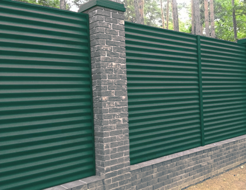 Профнастил Металл Профиль МП-18 0,5 PURMAN® RAL 6005 Зеленый мох | A Профлайн