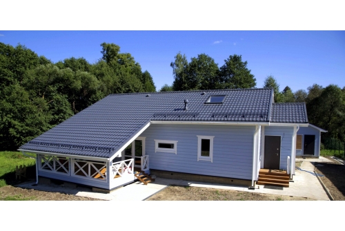 Металлочерепица Классик ("Classic") v01 0,5 PurPro Matt 275 RAL 7024 мокрый асфальт ПрофЛайн, купить Металлочерепица Классик ("Classic") v01 0,5 PurPro Matt 275 RAL 7024 мокрый асфальт в ПрофЛайн