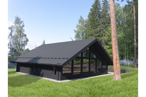 Металлочерепица "Кредо" ("Kredo") v01 0,5 Satin Matt TX RAL 9005 черный ПрофЛайн, купить Металлочерепица "Кредо" ("Kredo") v01 0,5 Satin Matt TX RAL 9005 черный в ПрофЛайн