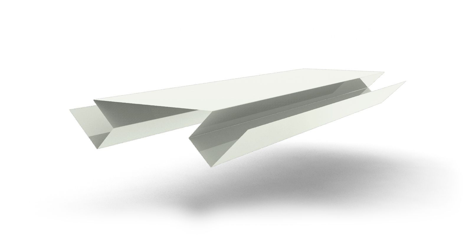 Планка угла внутреннего сложного с покрытием Полиэстер, цвет RAL 9002 ПрофЛайн, купить Планка угла внутреннего сложного с покрытием Полиэстер, цвет RAL 9002 в ПрофЛайн