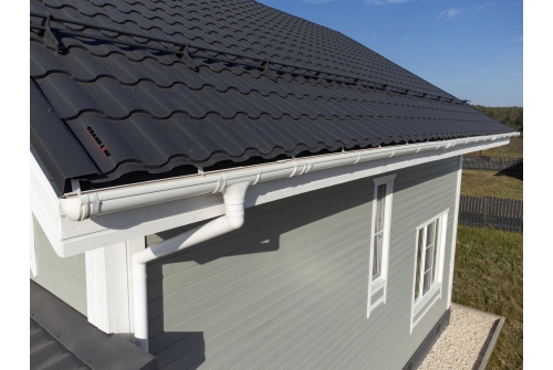 Металлочерепица "Кредо" ("Kredo") v01 0,5 Satin RAL 7024 мокрый асфальт ПрофЛайн, купить Металлочерепица "Кредо" ("Kredo") v01 0,5 Satin RAL 7024 мокрый асфальт в ПрофЛайн