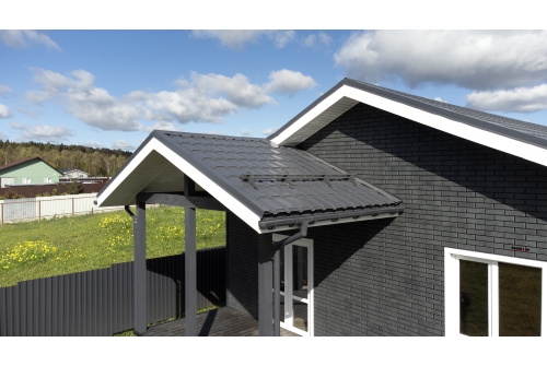 Металлочерепица "Квадро профи (Верховье)" ("Quadro Profi") v01 0,5 Satin RAL 7024 мокрый асфальт ПрофЛайн, купить Металлочерепица "Квадро профи (Верховье)" ("Quadro Profi") v01 0,5 Satin RAL 7024 мокрый асфальт в ПрофЛайн