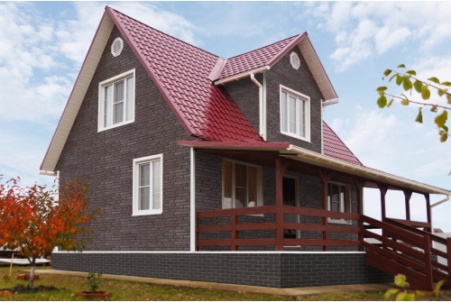 Металлочерепица "Квадро профи" ("Quadro Profi") v02 0,5 Satin RAL 3005 красное вино ПрофЛайн, купить Металлочерепица "Квадро профи" ("Quadro Profi") v02 0,5 Satin RAL 3005 красное вино в ПрофЛайн