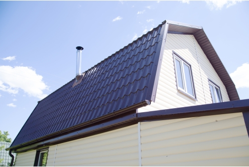 Металлочерепица Классик ("Classic") v02 0,5 Satin RAL 8017 шоколад ПрофЛайн, купить Металлочерепица Классик ("Classic") v02 0,5 Satin RAL 8017 шоколад в ПрофЛайн