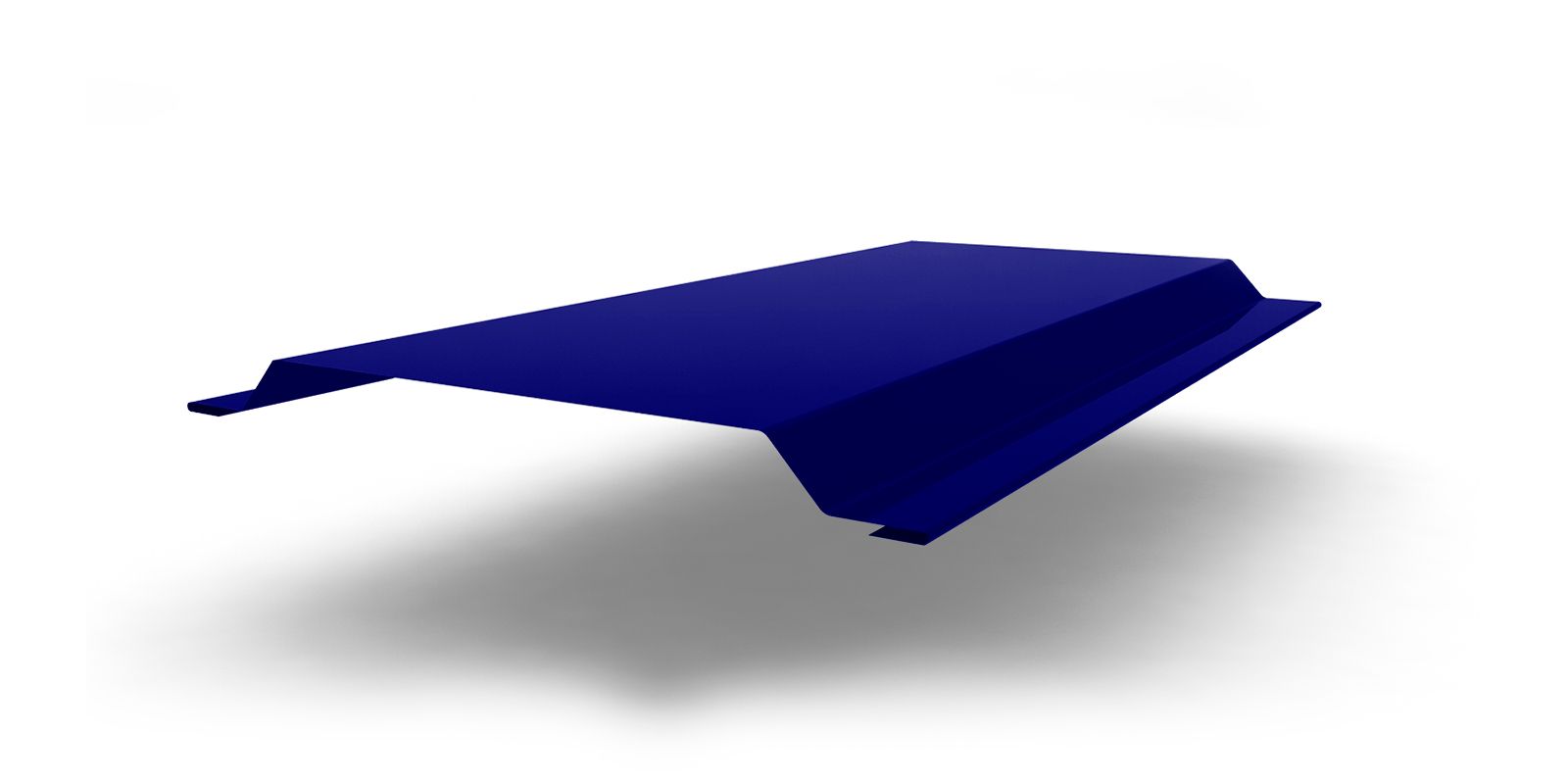 Планка вертикального стыка сэндвич-панелей с покрытием Полиэстер, цвет RAL 5002 ПрофЛайн, купить Планка вертикального стыка сэндвич-панелей с покрытием Полиэстер, цвет RAL 5002 в ПрофЛайн