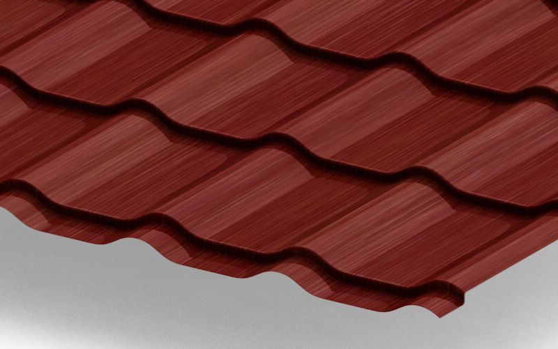 Металлочерепица Classic с покрытием Colority® Print, 0,45 мм, цвет бразильская вишня ПрофЛайн, купить Металлочерепица Classic с покрытием Colority® Print, 0,45 мм, цвет бразильская вишня в ПрофЛайн Металлочерепица Classic с покрытием Colority® Print, 0,45 мм, цвет бразильская вишня ПрофЛайн, купить Металлочерепица Classic с покрытием Colority® Print, 0,45 мм, цвет бразильская вишня в ПрофЛайн