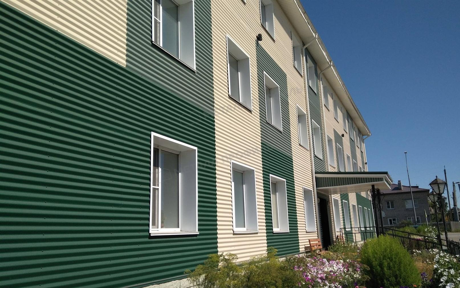 Профнастил Металл Профиль МП-18 0,5 PURMAN® RAL 6005 Зеленый мох | A Профлайн