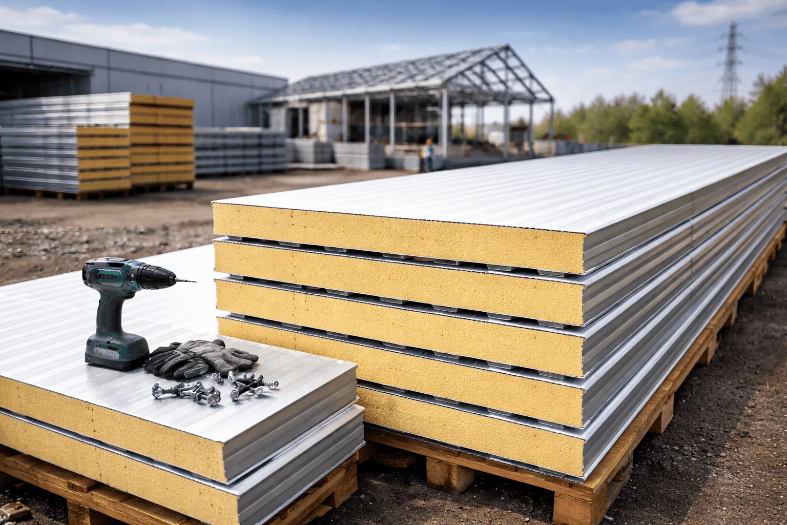 Сэндвич-панели