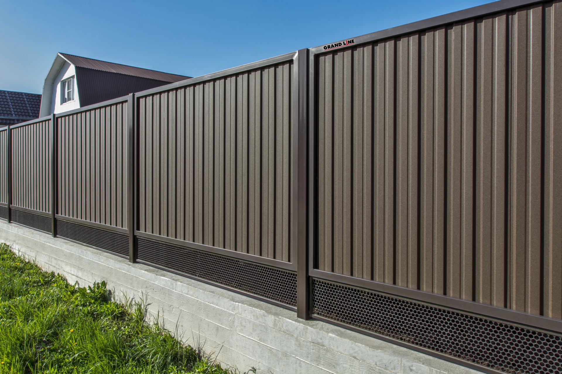 Заборы из профнастила Заборы из профнастила