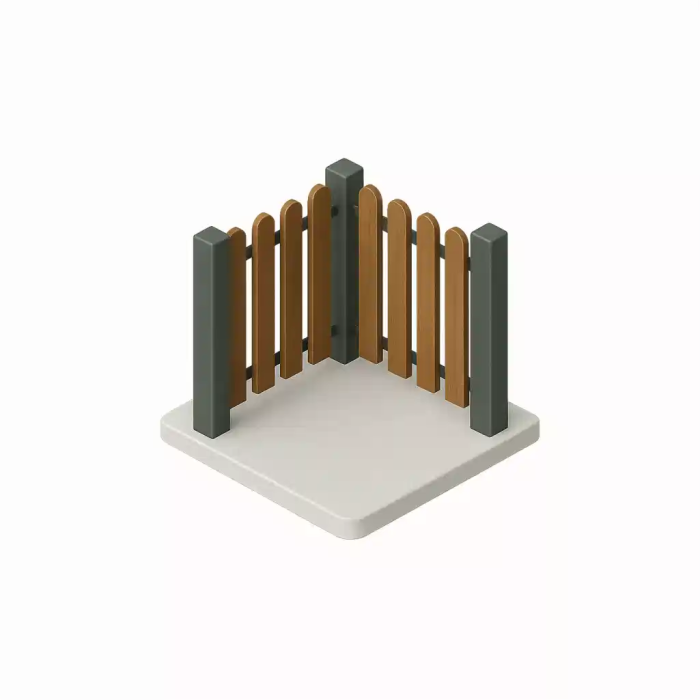 Установка забора из евроштакетника ПрофЛайн Установка забора из евроштакетника ПрофЛайн