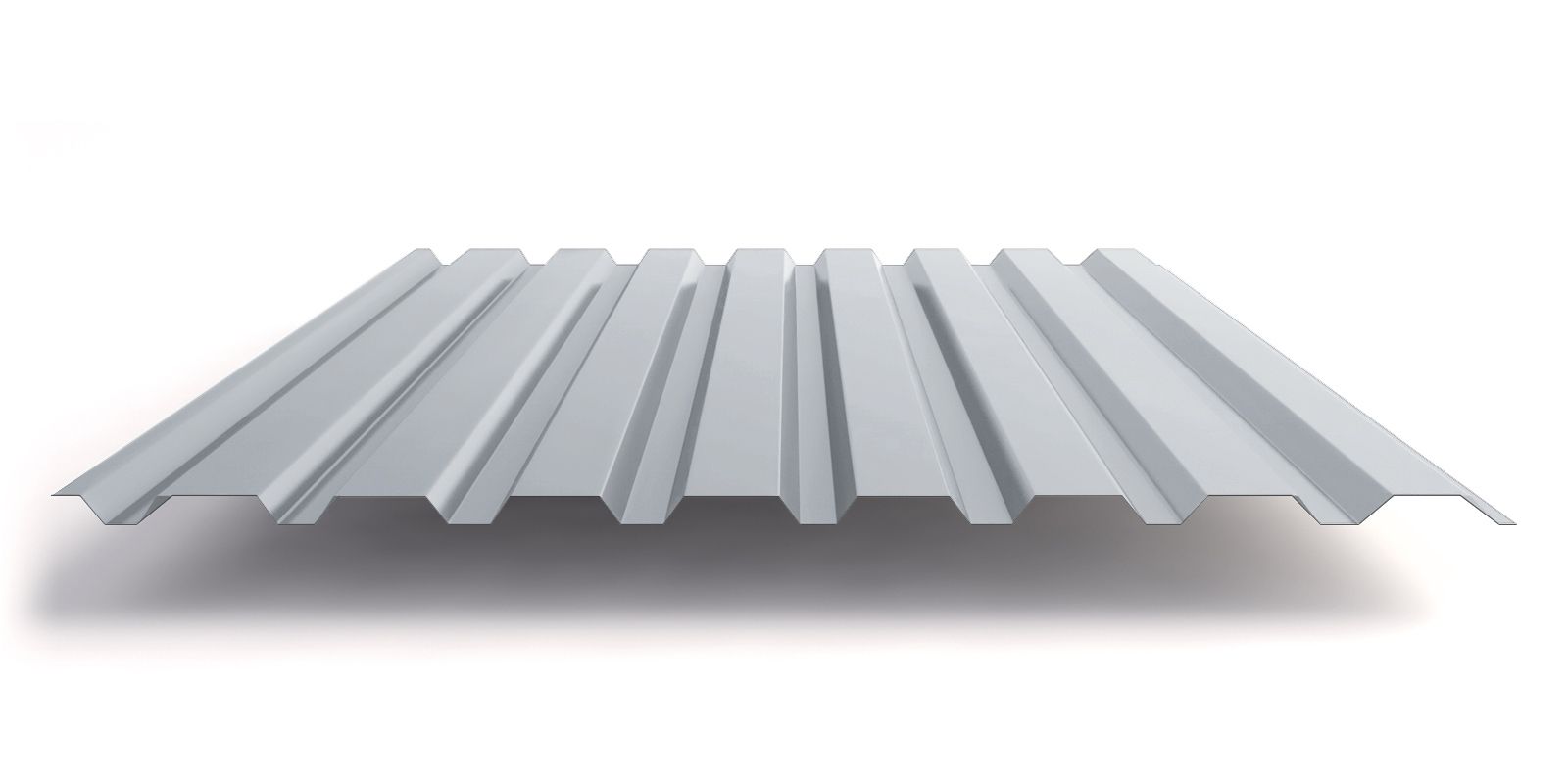 Профнастил МП20 с покрытием оцинковка 0,45 мм, цинк Профлайн Профнастил МП20 с покрытием оцинковка 0,45 мм, цинк Профлайн